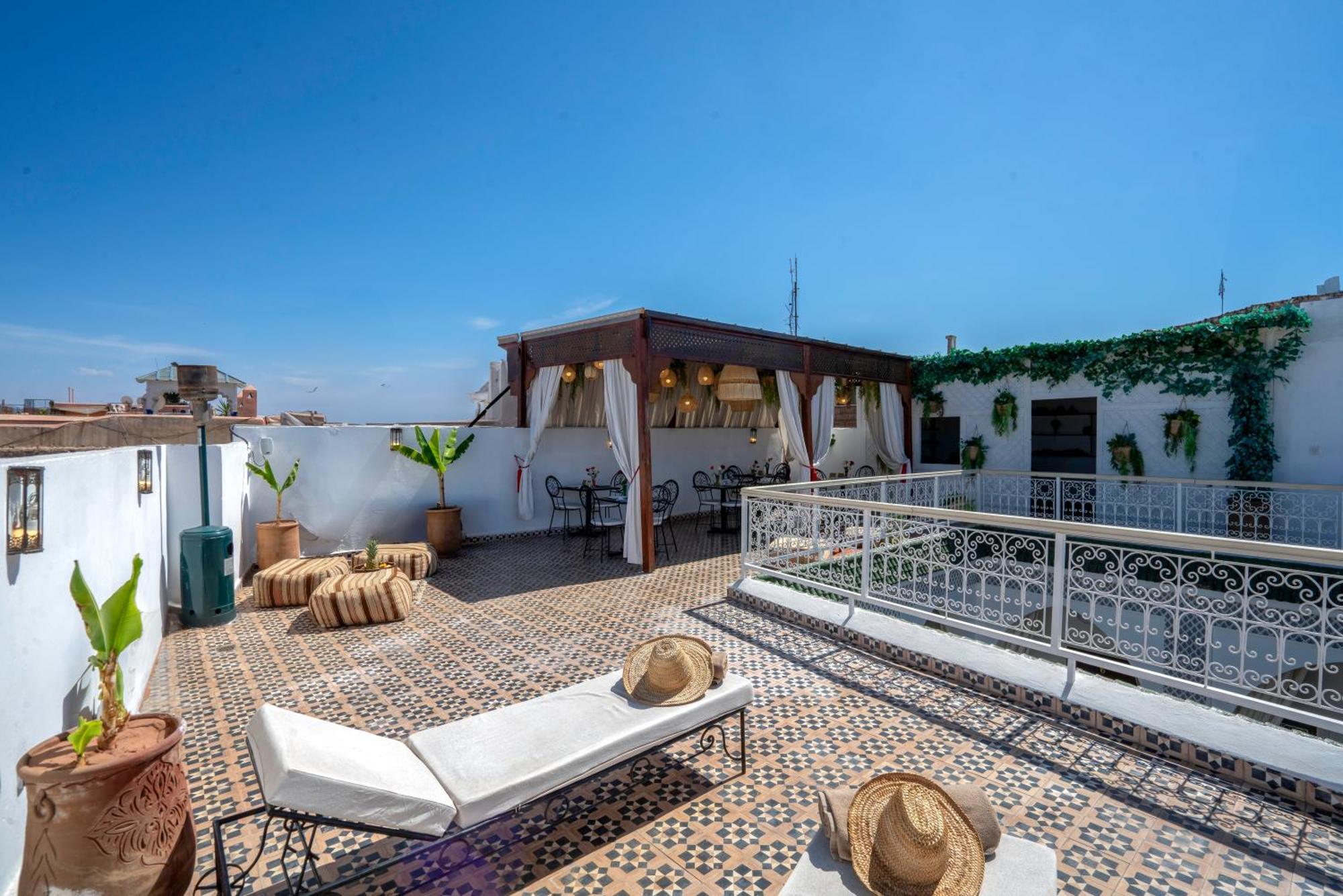 Riad Les Cornes De Gazelle Marrakesh Luaran gambar