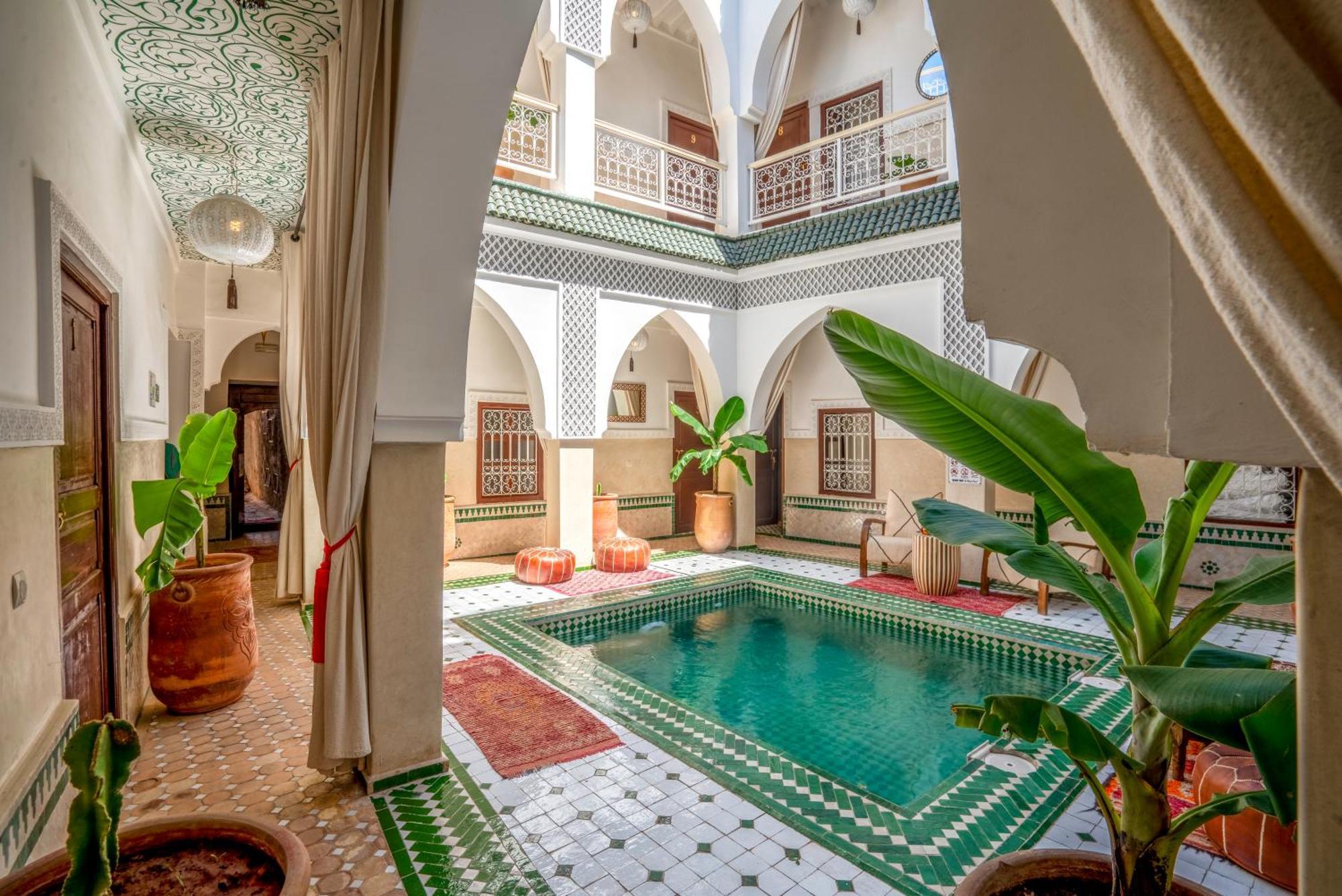 Riad Les Cornes De Gazelle Marrakesh Luaran gambar