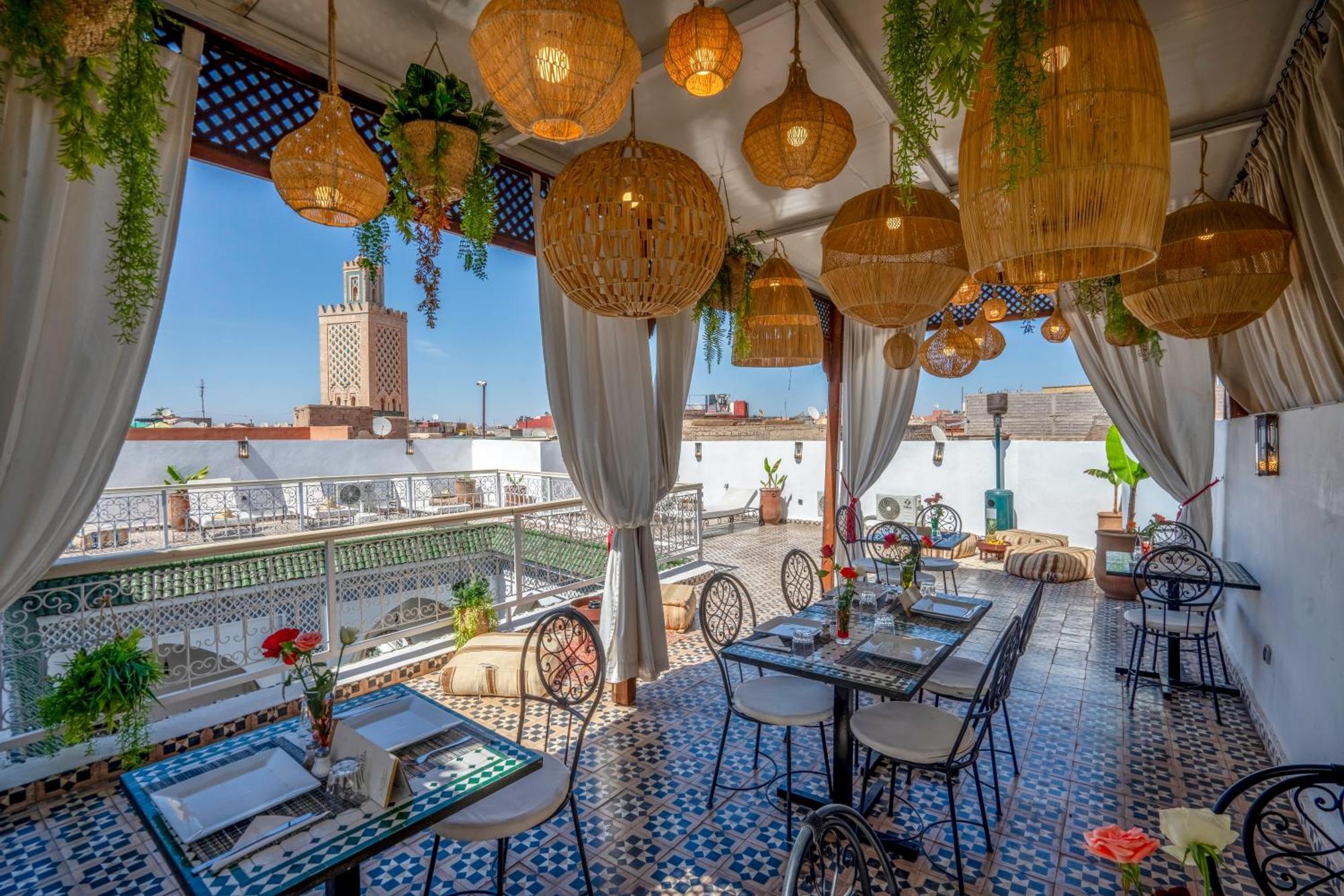 Riad Les Cornes De Gazelle Marrakesh Luaran gambar