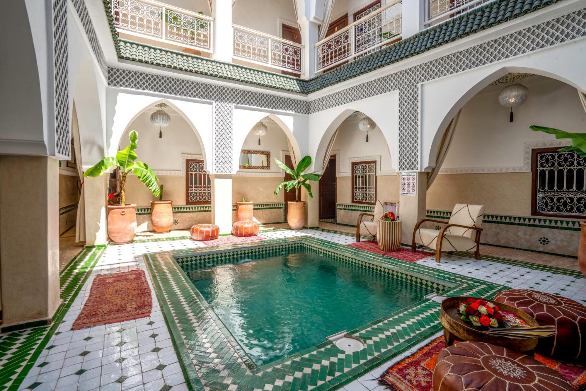 Riad Les Cornes De Gazelle Marrakesh Luaran gambar