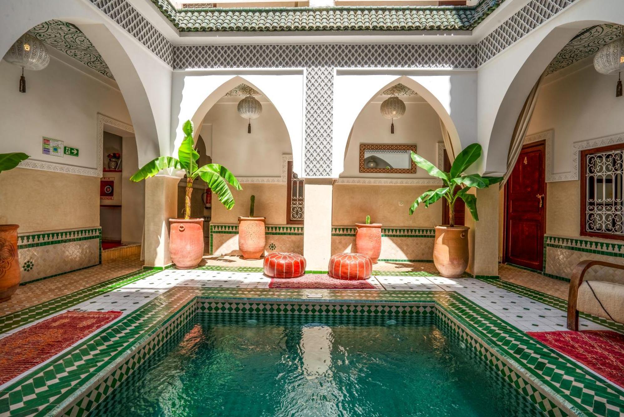 Riad Les Cornes De Gazelle Marrakesh Luaran gambar